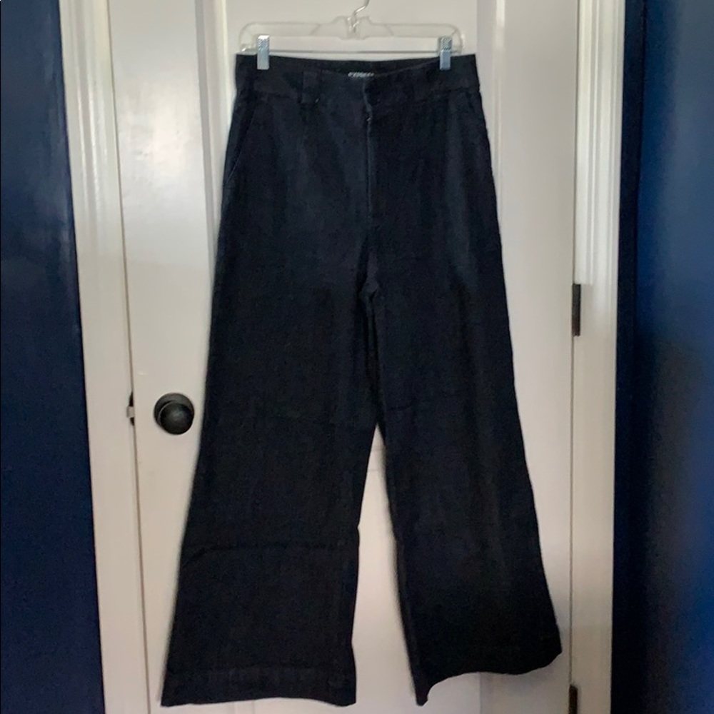 Express Super high rise wide leg  trouser jeans